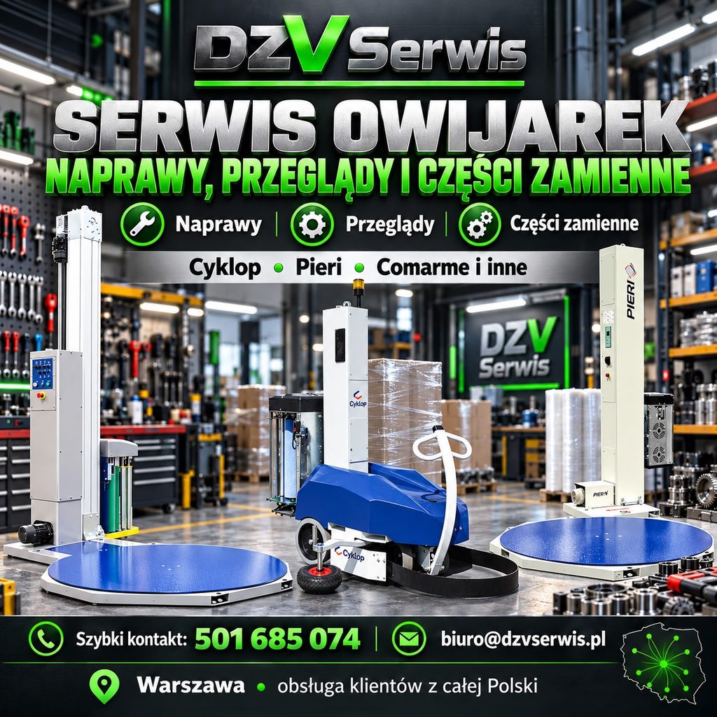 DZV Serwis Owijarki do palet
